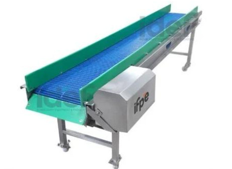 Semi Automatic Stainless Steel Modular Conveyor