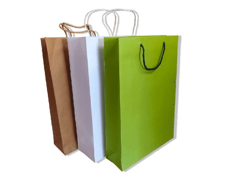 Plain Paper Bags for Shopping