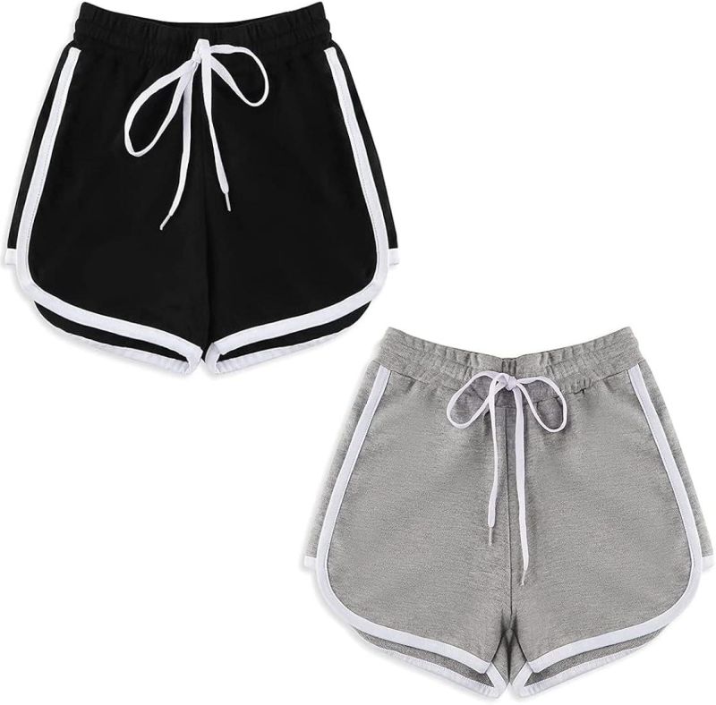 Plain Cotton Ladies Apple Cut Shorts