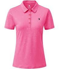 Cotton Ladies Polo T-Shirts, Sleeve Style : Half Sleeve