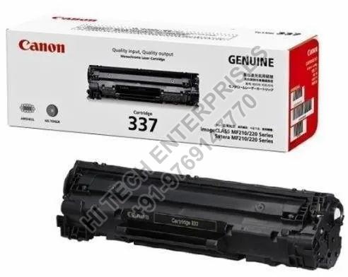 Black PP Canon 337 Toner Cartridge, for Printers Use, Packaging Type : Box