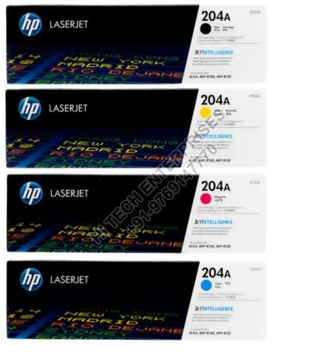 HP 204A Toner Cartridge Set, for Printers Use, Feature : Fast Working, High Quality, Long Ink Life