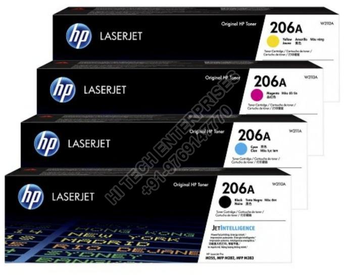 HP 206A Toner Cartridge Set, for Printers Use, Feature : Fast Working, High Quality, Long Ink Life