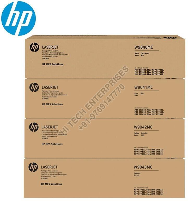 Black HP W9040MC Toner Cartridge Set, for Printers Use, Packaging Type : Box