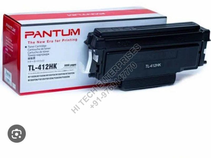 Black PP Pantum TL-412HK Toner Cartridge, Packaging Type : Box