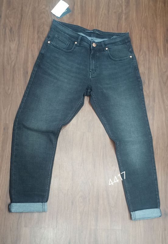 DN4417 Mens Ankle Fit Denim Jeans, Size : 30 to 38 Inch