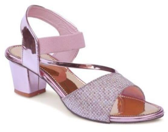 Ladies Party Wear Heel Sandals, Sole Material : PVC