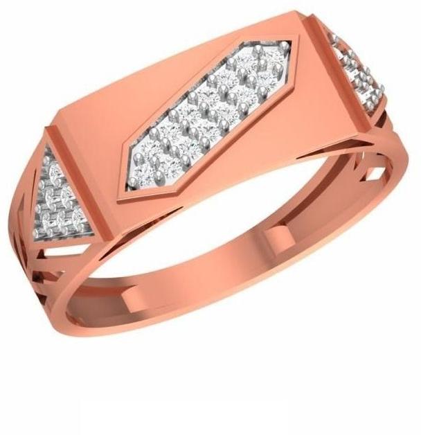 R-SJGR-2227 Mens Rose Gold Ring, Occasion : Party, Wedding