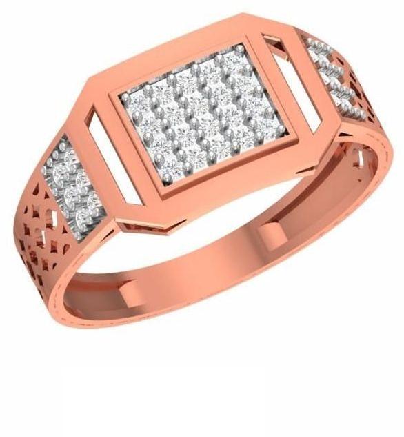 R-SJGR-2232 Mens Rose Gold Ring, Occasion : Party, Wedding