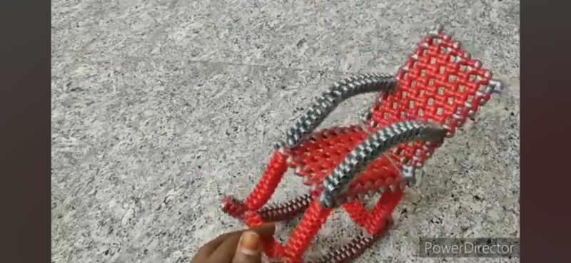 Red Hand Made Plastic Wire Craft, Feature : Top Quality