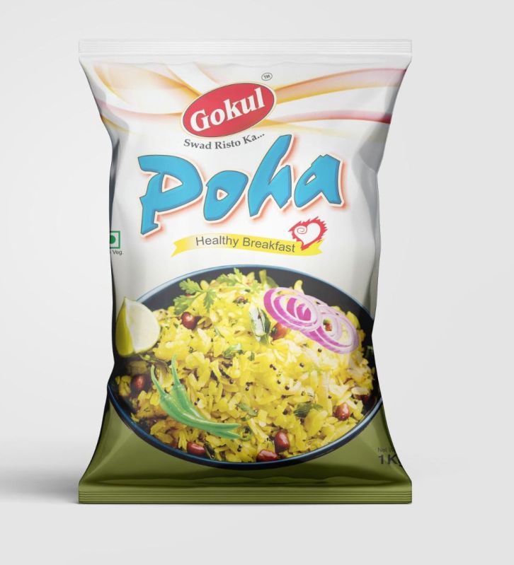Gokul flattened rice flakes, Taste : Salty