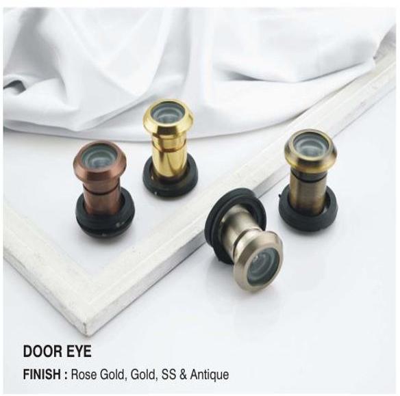 Brass Door Eye, Shape : Round