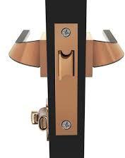 PVD Rose Gold 45mm Baby Latch Mortise Lock