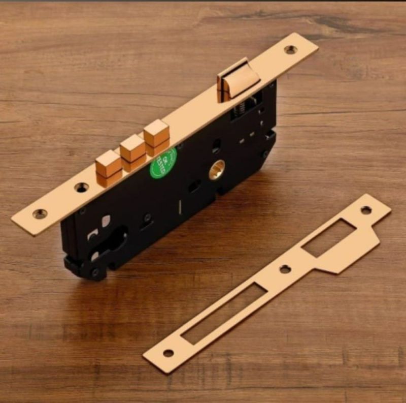 PVD Rose Gold 50mm Mortise Dead Lock