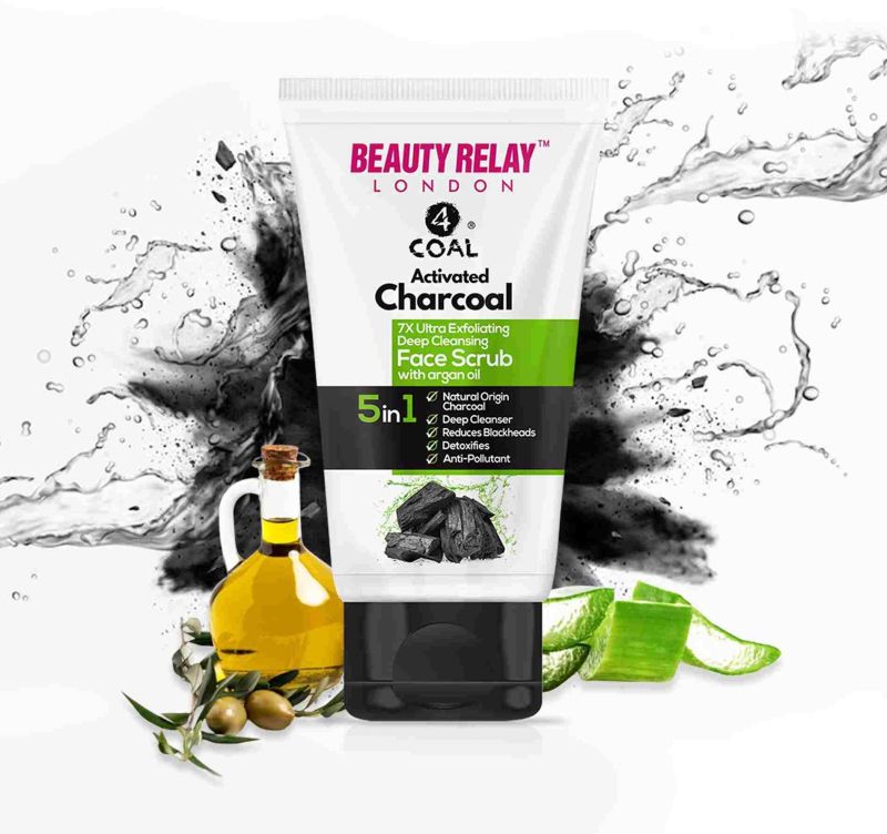 4 Coal Activated Charcoal Face Scrub, Gender : Female