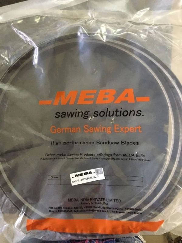 MEBA BH1Hl-4115X34X1.1X23 mm Band Saw Blade