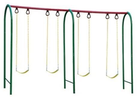 Mild Steel 4 Seater U Swing, Age Group : Adult