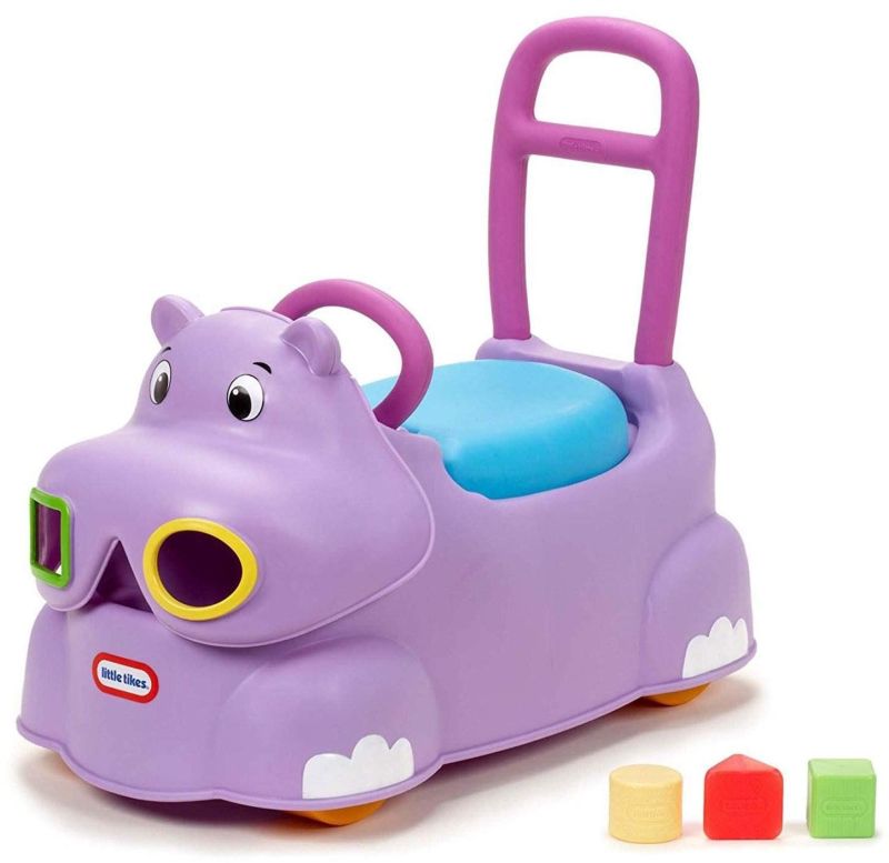 Plastic Hippo Ride On Toy