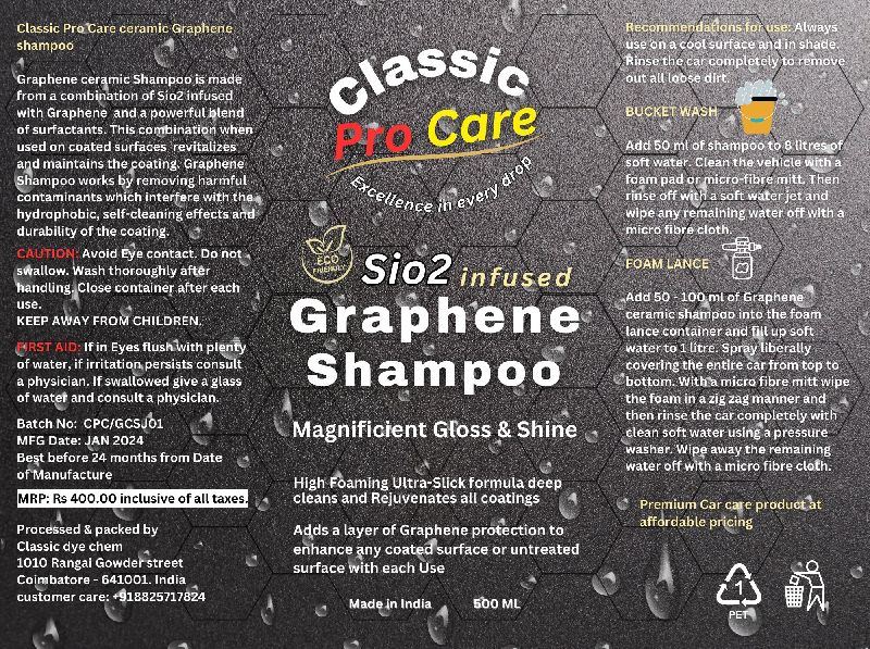 Graphene Ceramic Car Shampoo