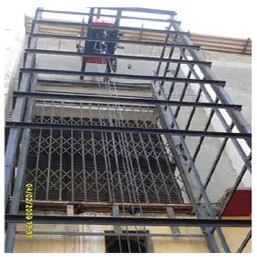 Cranetech Equipments Cage Hoist Goods Lift, Loading Capacity : 5 Ton