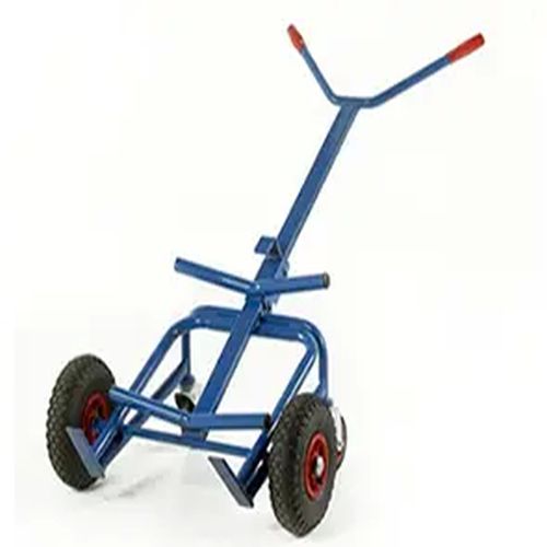 Three Wheel Drum Lifter Trolley, Brand Name:Cranetech Equipments