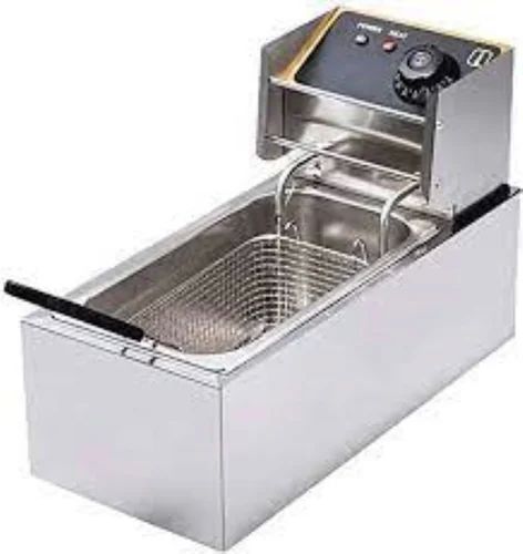 Outils Gas Stainless Steel 5L Single Deep Fryer, Certification : ISO