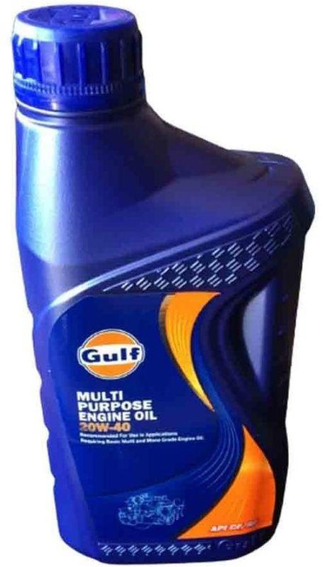 Gulf 20W40 Multipurpose Engine Oil, Packaging Type : Can