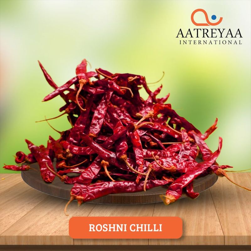 Roshni Chilli Dry Red Chilli, Packaging Type : Jute Bags