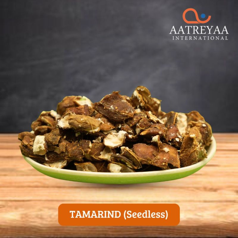 Raw Common Seedless Tamarind for Spices