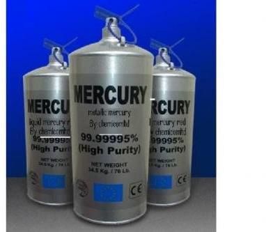 Silver Mercury 99.99% Purity