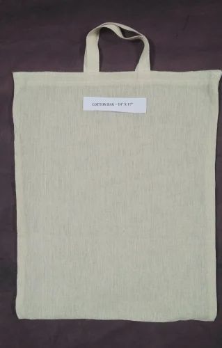 Plain Cotton Cloth Bag, Color : Off White