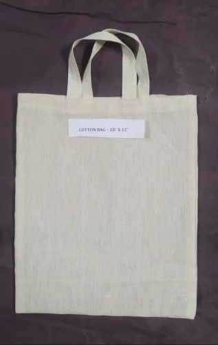 Plain Gada Cotton Cloth Bags for Grocery