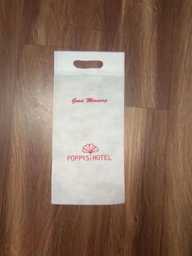 Non Woven Welcome Enterprises Newspaper Bag, Color : White