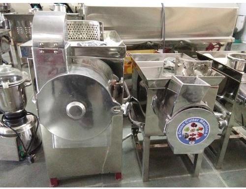 Captain King Stainless Steel Automatic Electric Onion Cutting Machine, Cutting Capacity : <200 kg/hr