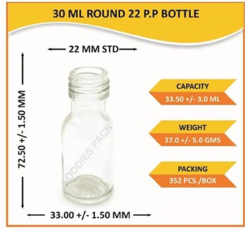 30ml Round Essence Bottle