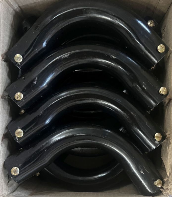 Black Painted Zinc Coated MS Long Bend, for Manufacturing Units, Construction