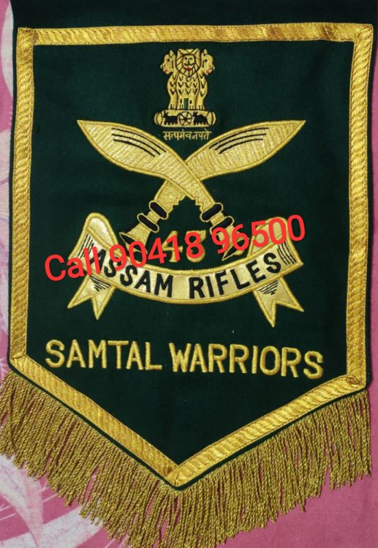 Embroidered T Flag Assam Rifles