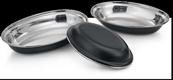 BM-2OD-DH1 Stainless Steel Oval Entree Dish
