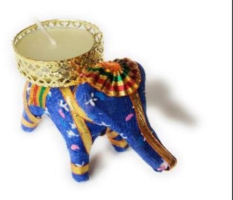 Krati Studios Elephant T Light Holder