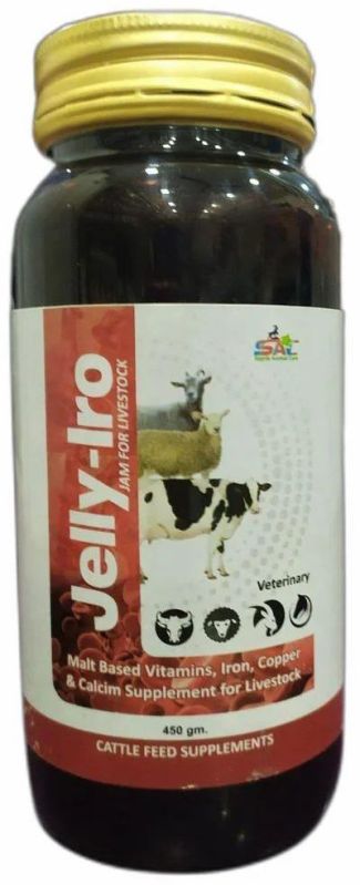 Jelly-Iro Cattle Feed Supplement, Packaging Size : 450g