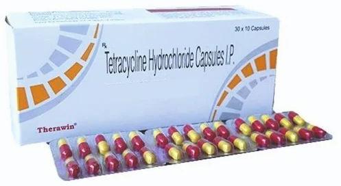 Therawin Tetracycline Hydrochloride Capsule for Clinical, Hospital, Personal