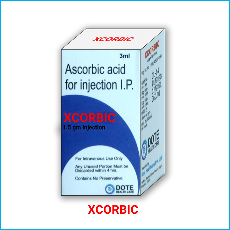 Xcorbic Injection For As Precribed