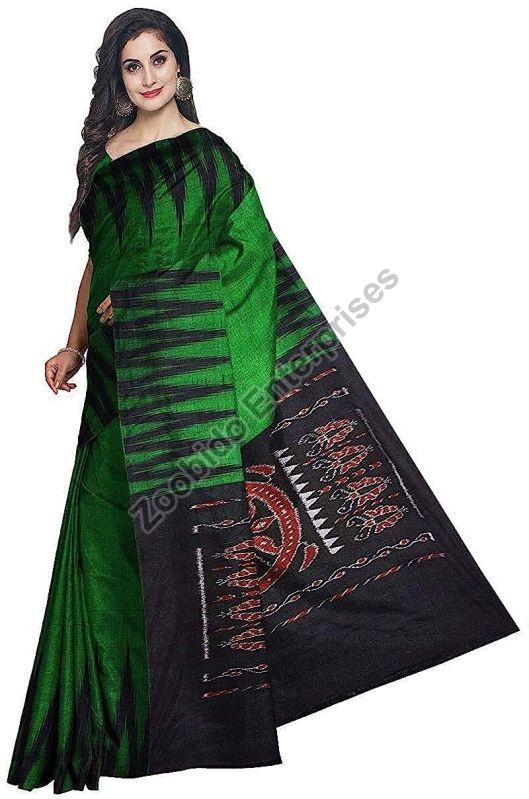 Festive Wear Sambalpuri Saree, Packaging Type : Zip Bag