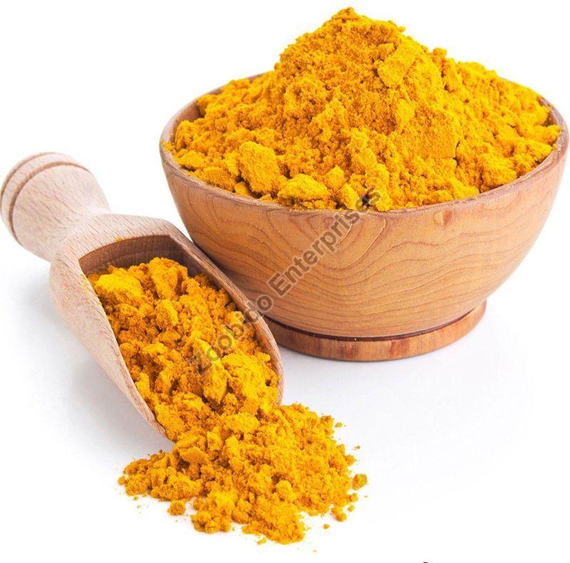 Raw Organic turmeric powder, Color : Yellow
