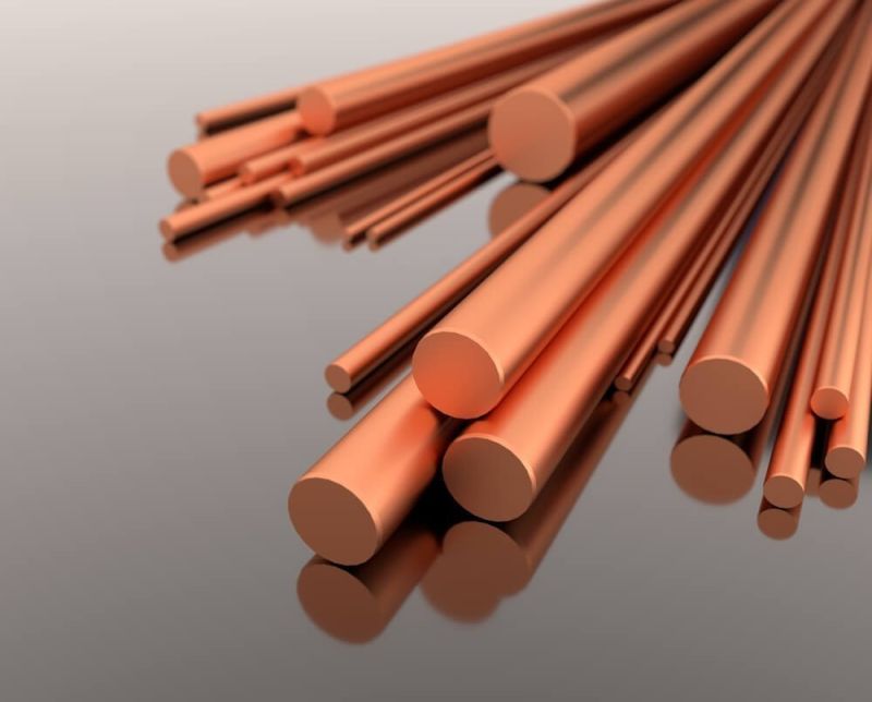 Gamesa G5X Pitch Copper Rod, for Industrial Use, Shape : Round