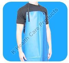 Blue PVC Plain Poly Apron, for Hospital, Packaging Type : Carton Box