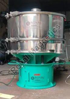 Royal Magnetics Silver Stainless Steel Circular Vibratory Screen, for Industrial