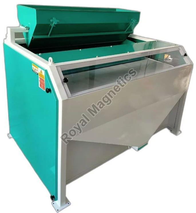 Royal Magnetics Automatic Electric Mild Steel 500 Kg Grain Cleaning Machine