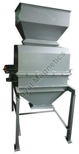 Semi Automatic Electric Mild Steel Inlet Drum Magnetic Separator, for Industrial, Voltage : 220-280 V