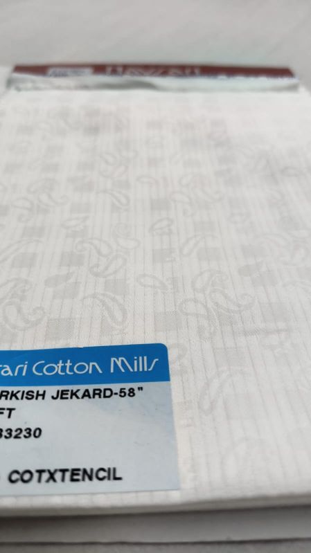 Turkish Jacquard Cotton Shirting Fabric